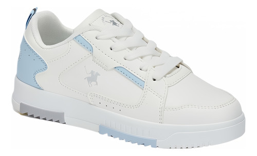 Sneaker Clase 68223wve Forro Confort Club Polo Mujer