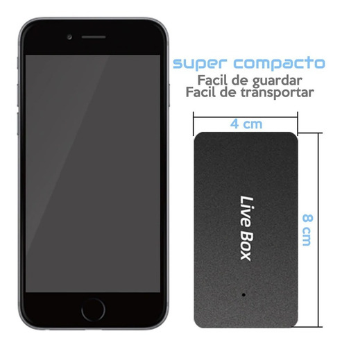Capturadora Video Ezcap270 Hdmi 60fps Android Para Iphone