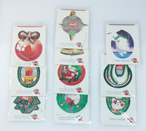 Esfera De Navidad Coca Cola Set De 10 Piezas (Usado)