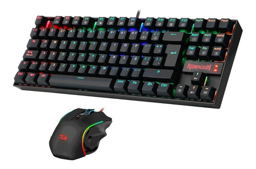 Combo Gamer Teclado Mecánico Kumara + Mouse Griffin