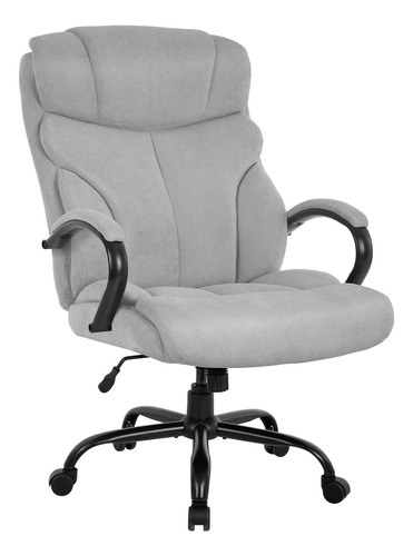 Silla De Oficina Grande Y Alta, Asiento Ancho De 500 Libras,