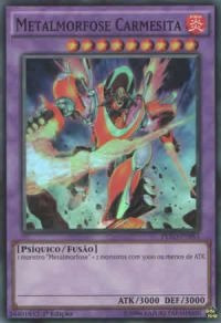 Yu-gi-oh Metalmorfose Carmesita - Super Raro