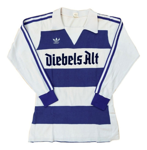 De Época! Camiseta De Msv Duisburg, adidas, 1980, Talla S.