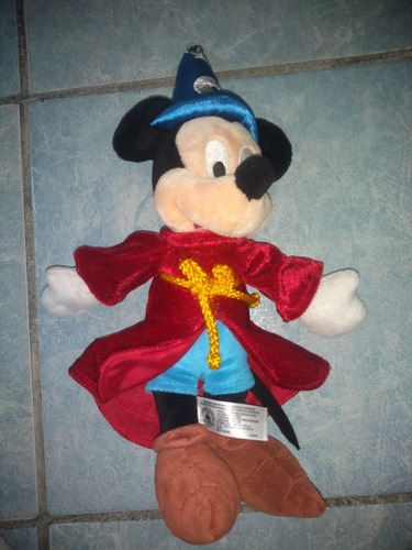 Peluches Mickey Mouse Mago Disney Original Fantasía 30 Cm