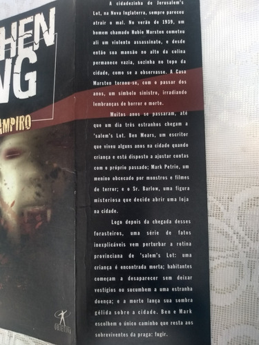 A Hora Do Vampiro - Stephen King