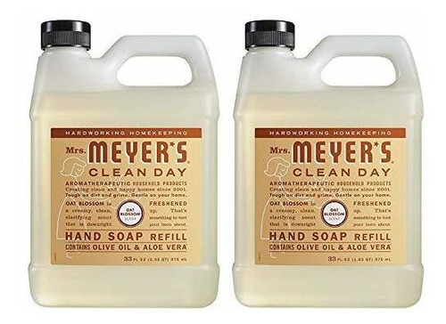 Limpiadores Para Manos - Mrs. Meyer S Clean Day Liquid Hand 