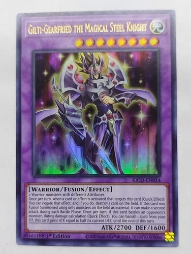 Gilti Gearfried The Magical Steel Knight Ultra Yugioh