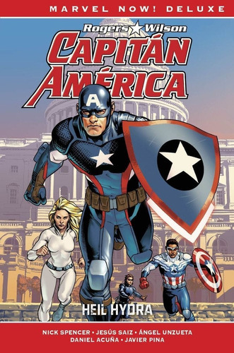 Mn43 Cap America Heil Hydra N Spencer 2, De Spencer, Nick. Editorial Panini Comics, Tapa Dura En Español