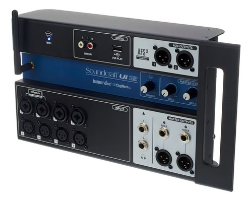 Mezcladora Digital Soundcraft Ui12 Con Wi-fi Y Efectos (Reacondicionado)