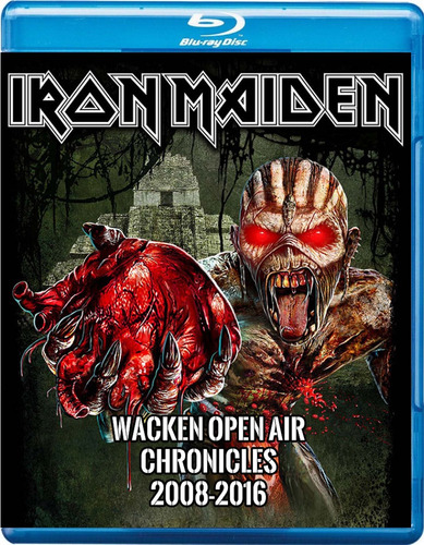 Blu-ray Iron Maiden Wacken Open Air Chronicles 2008-2016