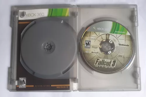 JOGO FALLOUT 3 G.O.T.Y. - XBOX 360/ONE