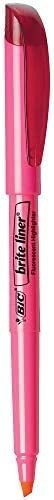 Bic Brite Liner Highlighter, Chisel Tip, Assorted, 50 Count
