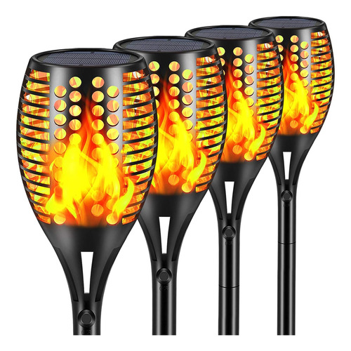 Aityvert Antorcha Solar Más Grande Mejorada Impermeable Llam