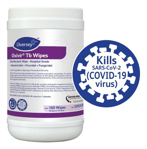 Toallas Desinfectantes Oxivir Tb Wipes