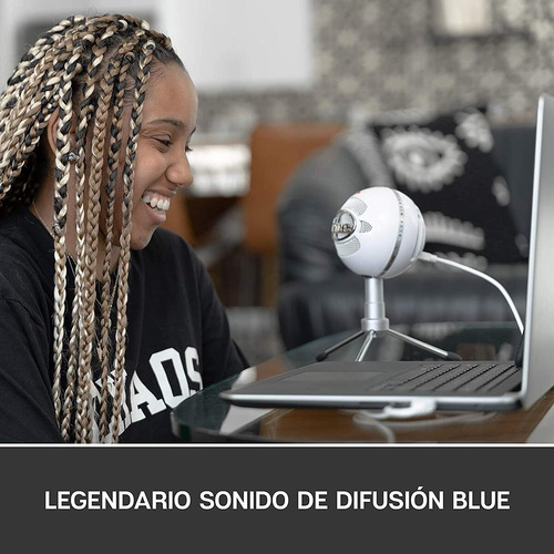 Imagen 4 de 7 de Micrófono Blue Snowball Ice Plug-and-play Usb Skype Twitch