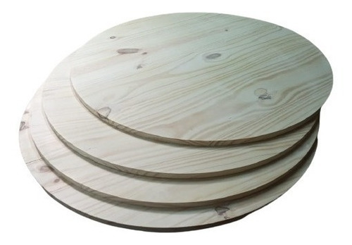 Imagen 5 de 5 de Circulo De Pino De 80 Cm