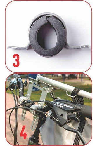 Imagem 7 de 9 de Cadeirinha Bike Cesta P/ Cachorro Pet Basket Bege