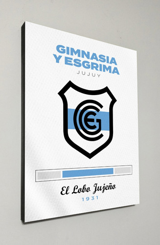 Cuadro Gimnasia Jujuy 30x40 Cm