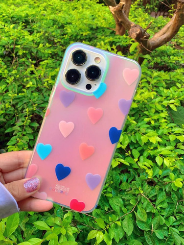 Funda De Celular Con Patrón De Corazón Galaxy A53 5g