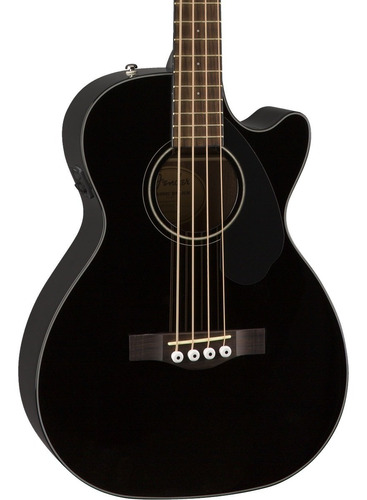 Bajo Electroacústico Fender 0970183006 Cb-60sce Laurel Negro