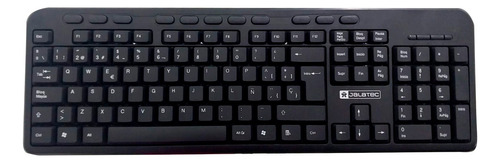 Teclado Jalatec Modelo Jkb-39u (sin Caja) Negro (Reacondicionado)