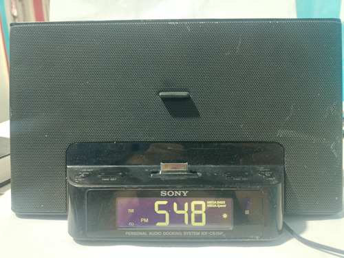 Radio Sony Dream Machine Con Detalle Leer Descripción Negro (Usado)