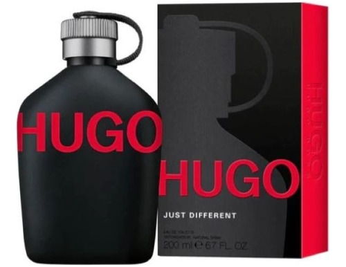 Perfume Hugo Boss Just Different Edt 200ml De Caballeros