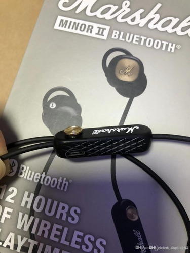 Auricular in-ear inalámbrico Marshall Minor II con luz LED