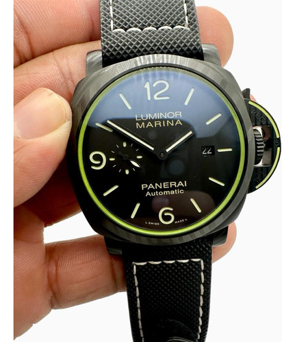 Reloj Premium Panerai Luminor Marina 70 Años Automatico Bk (Reacondicionado)