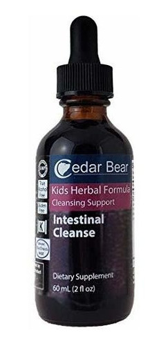 Cedar Oso Intestinal Limpiar Para Los Niños Un Suplemento Lí
