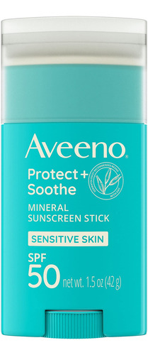 Aveeno Positively Mineral Spf 50 - Barra De Protección Sol.