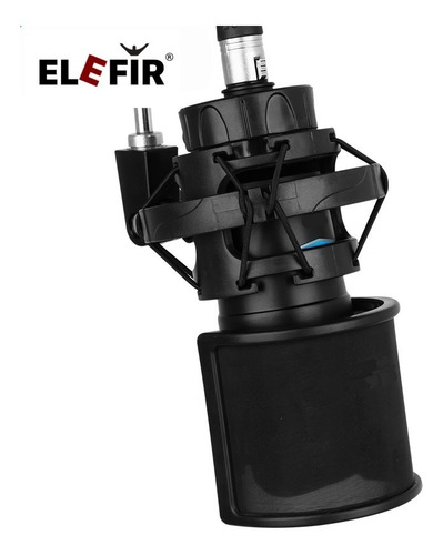 Filtro Antipop Elefir Para Microfono Condenser Dinamico Vivo