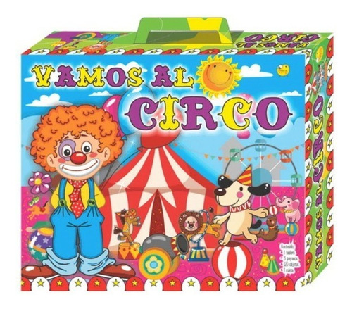 Vamos Al Circo Juego De Mesa Didactico Yuyu Niños +4 Años