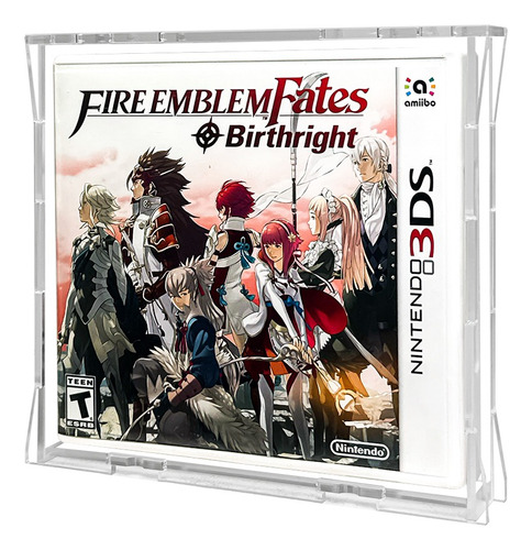 Protector Acrílico Uv Para Juego 3ds Caja