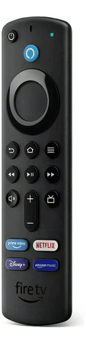 Convertidor A Smart Tv Amazon Fire Tv Stick Full Hd, Control Color Negro Tipo De Control Remoto Con Alexa