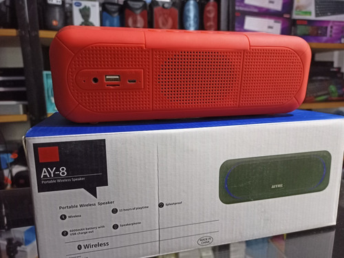 Imagen 4 de 6 de Parlante Bluetooth Luces Led Sonido Potente Extra Bateria