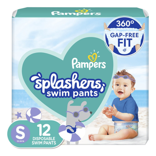 Panal Pampers Splashers Etapa 3 Pa - Unidad a $2500