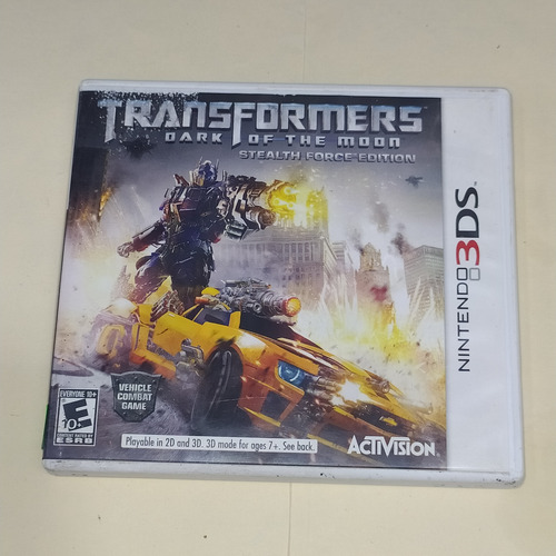 Transformers Dark Of The Moon 3ds - Longaniza Games (Usado)