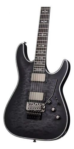 Guitarra Electrica Schecter Hellrasier C-1 Fr Extreme Ebano Color Negro Orientación De La Mano Diestro