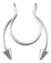 Comprar Piercing Septum Fake 2pcs Falso Nariz Par Acero Unisex