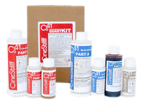 Kit De Desarrollo De Películas Cinestill Cs41 Liquid Para Pe