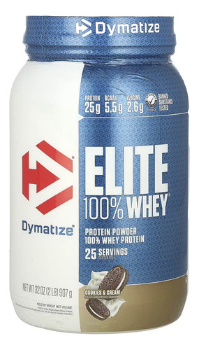Elite %100 Whey 2lb- Dimatyze (importado) Coockies And Cream