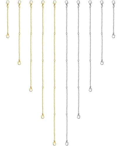 comprar Juego De 10 Alargadores De Collar, Juego De Cadenas Ala...