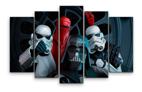 Cuadro Decorativo Moderno Star Wars Selfie Jd-0621 M