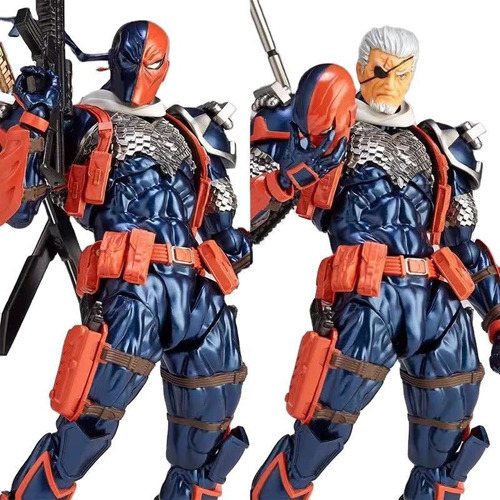 Amazing Yamaguchi Revoltech No.011 Deathstroke Acción Figura