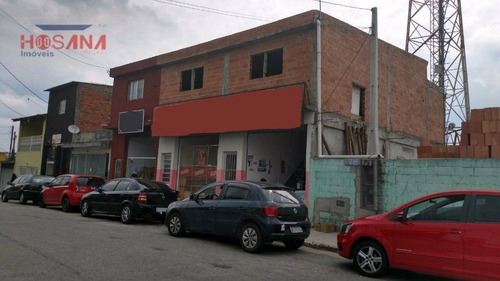 Imagem 1 de 12 de Terreno Com Salão, Apartamento Tudo Alugado, Ótimo Para Investidor!! - Sl0033