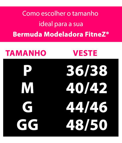 Shorts Basic Preto Com Rosa Fitnez® Com Emana E 2 Bolsos