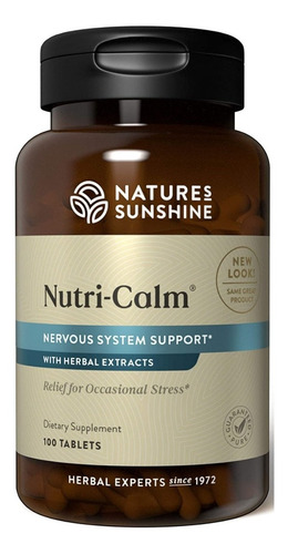 Natures Sunshine Nutri Calm 100 Ta - Unidad a $3440