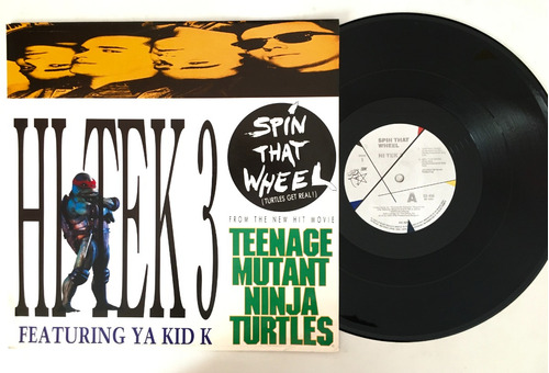 Hi Tek Feat Ya Kid K Spin That Wheel Maxi Lp 45rpm Australia