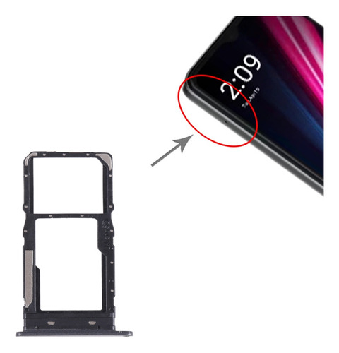 Kc Bandeja De Tarjeta Micro Sd T-mobile Revvl 6 Pro 5g Sim